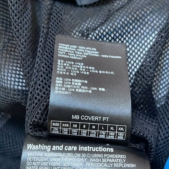 Burton Men's winter ski snowboarding Cargo Pants S Blue relaxed fit waterproof - Picture 9 of 13